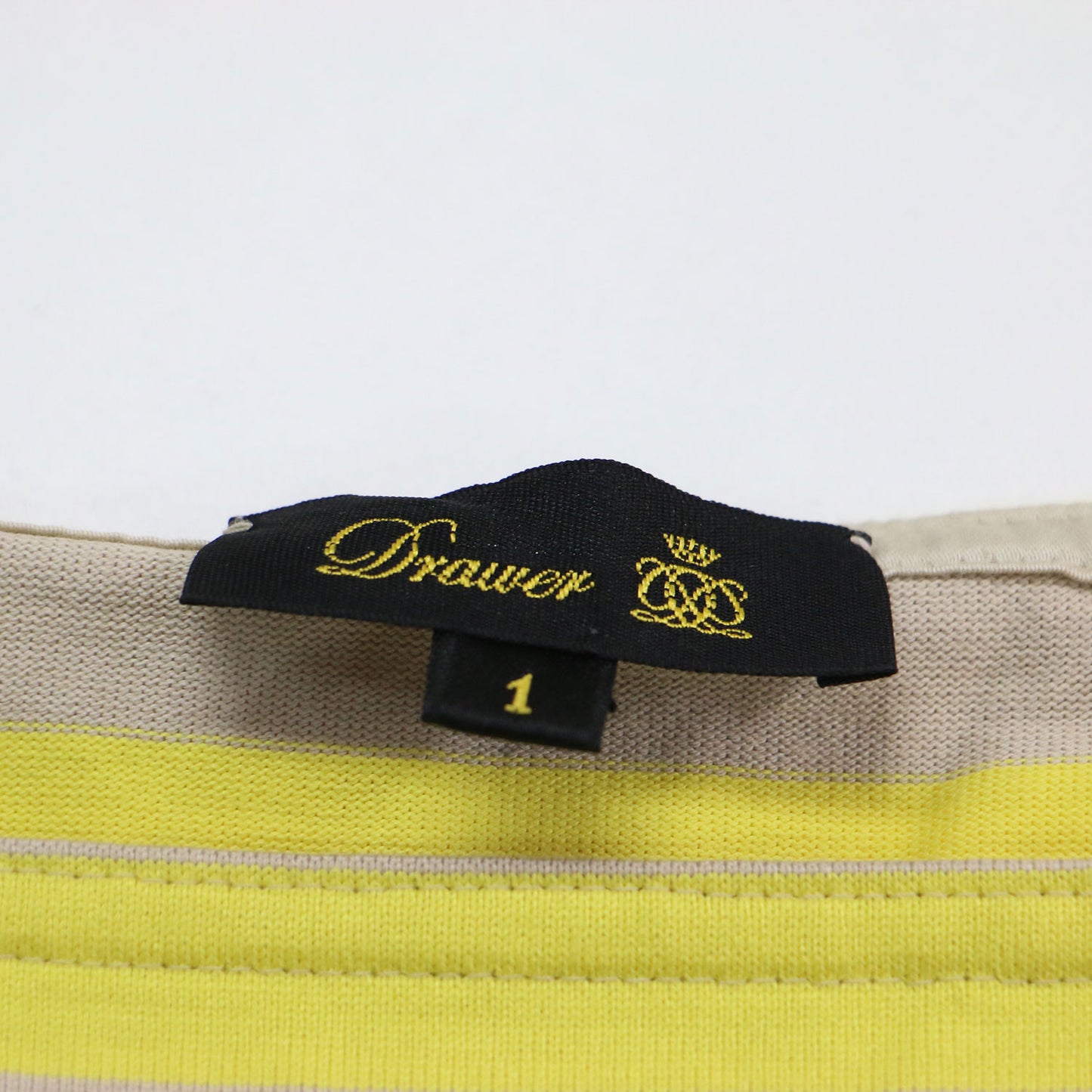 ボーダー ショートスリーブ Tシャツ / カットソー 半袖 ボートネック コットン