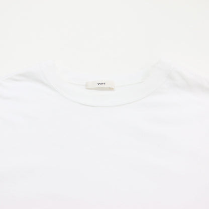 ヘムラウンドロンT / Tシャツ カットソー 長袖 クルーネック コットン