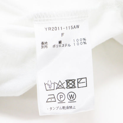 ヘムラウンドロンT / Tシャツ カットソー 長袖 クルーネック コットン