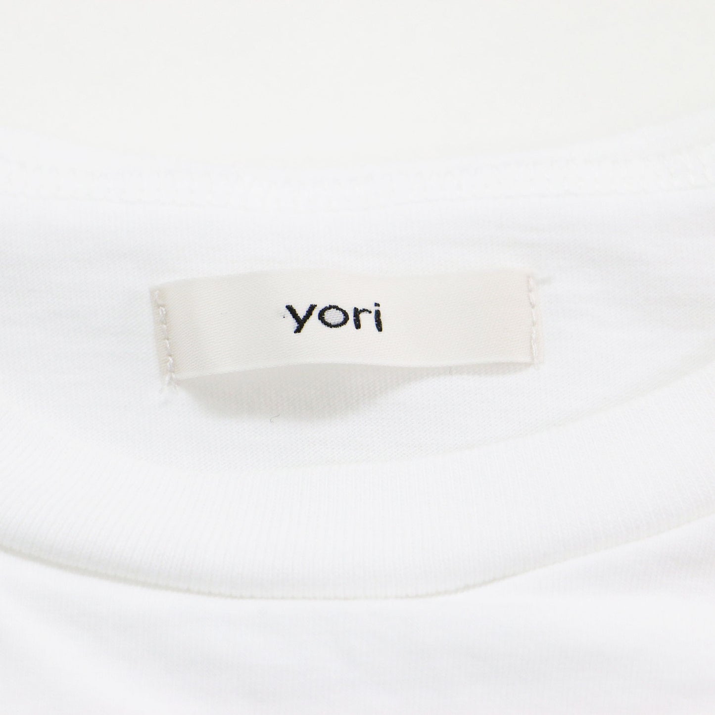 22春夏 カラー レース カットソー / Tシャツ ノースリーブ クルーネック コットン