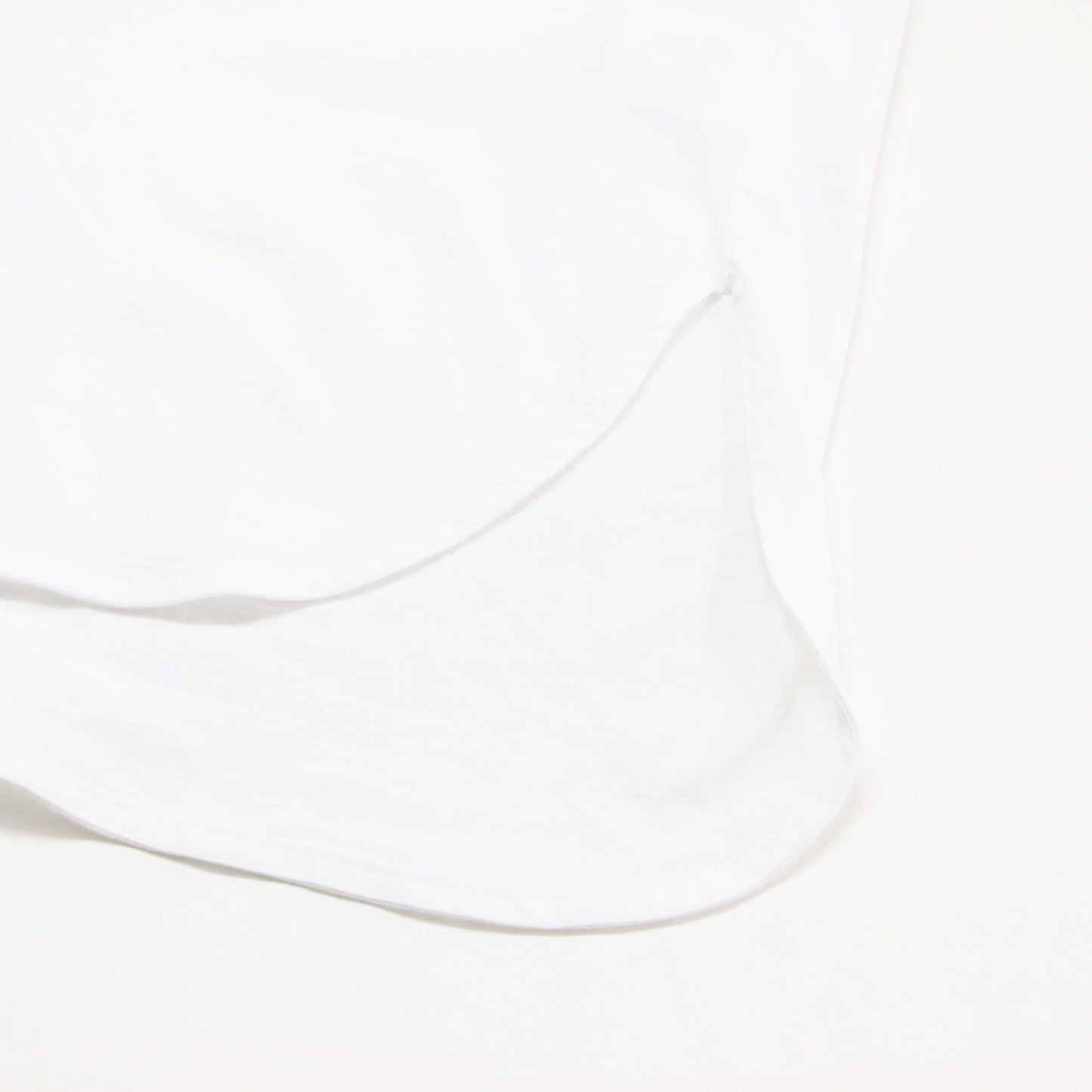 22春夏 カラー レース カットソー / Tシャツ ノースリーブ クルーネック コットン