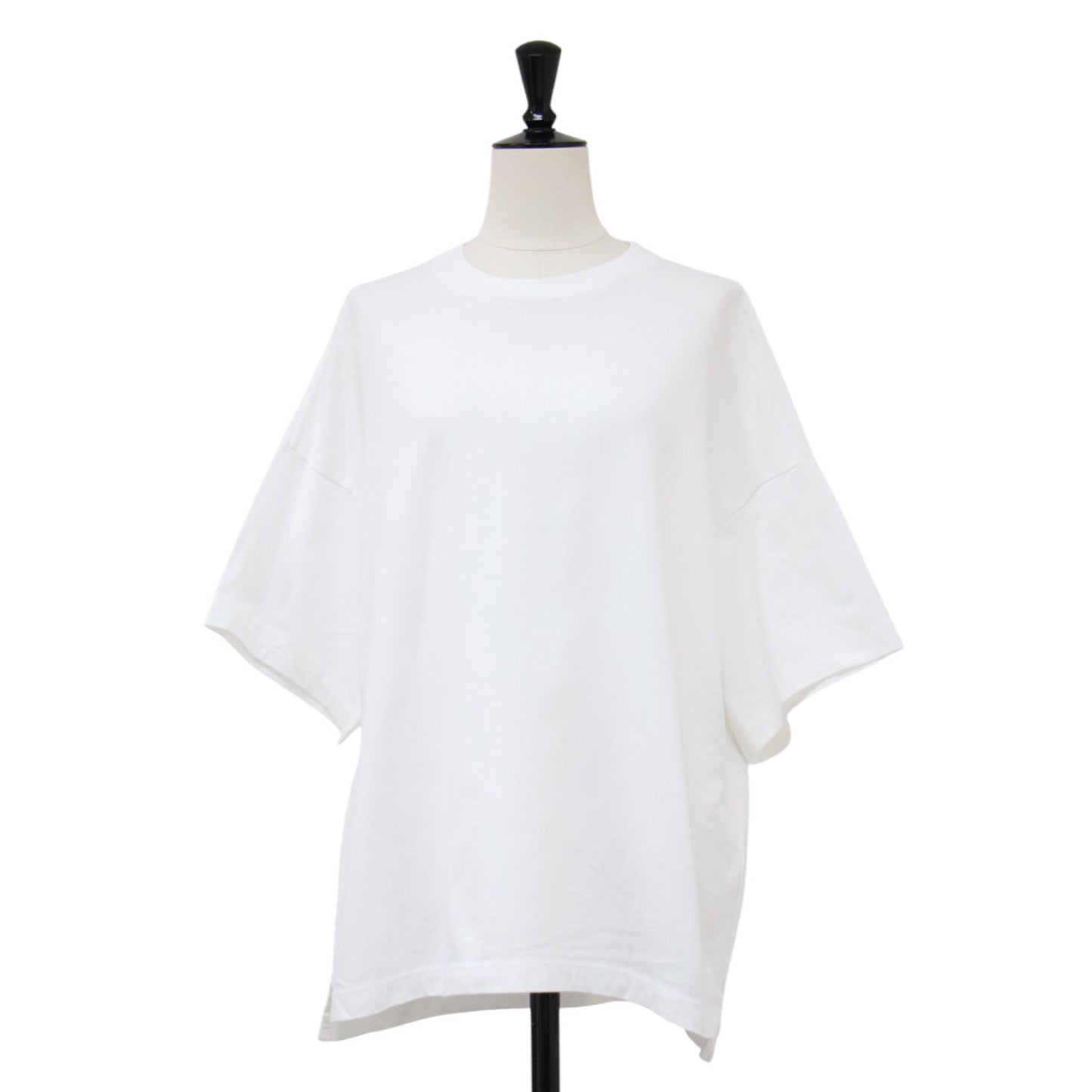 クルーネック オーバーサイズ 半袖 Tシャツ / カットソー ショートスリーブ コットン