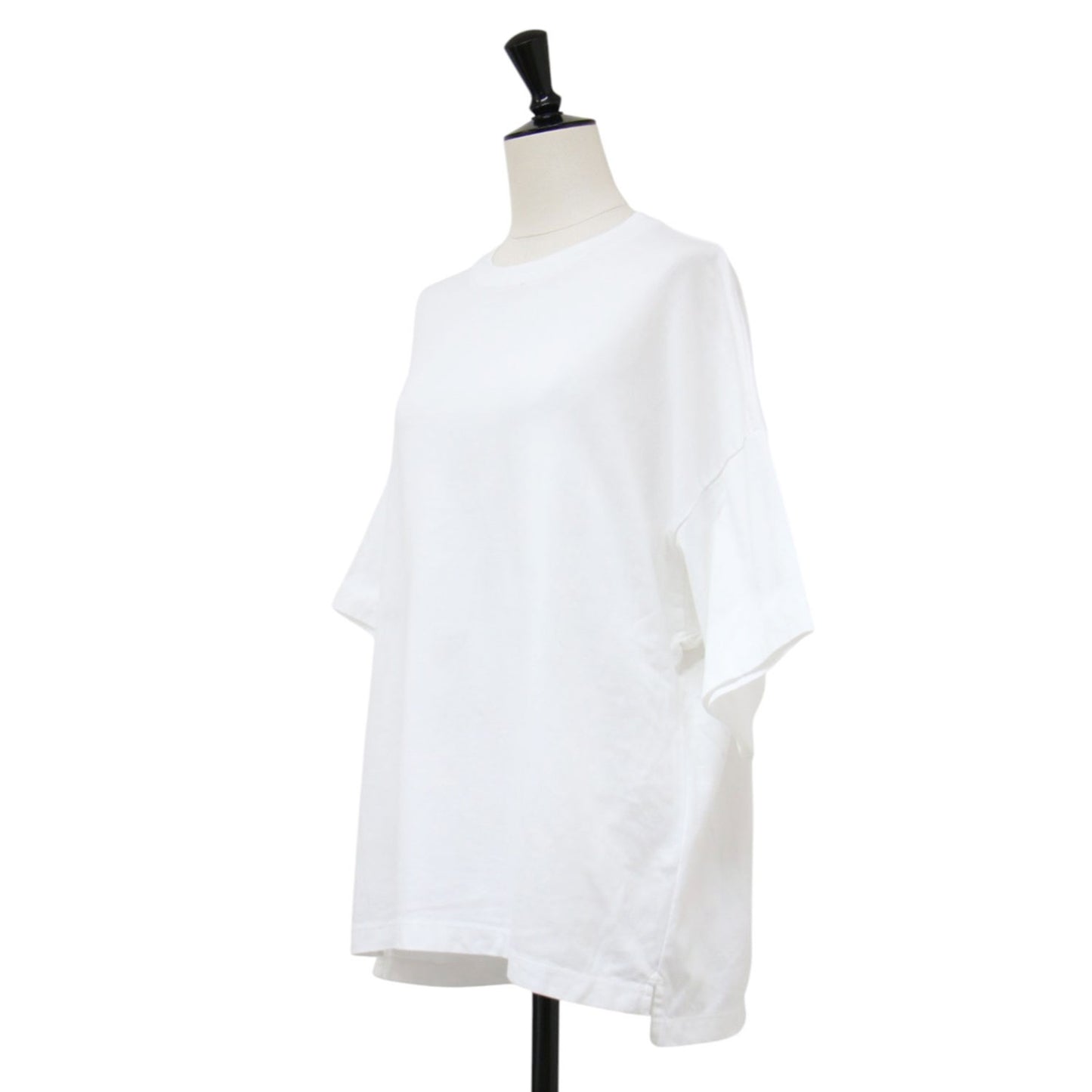 クルーネック オーバーサイズ 半袖 Tシャツ / カットソー ショートスリーブ コットン