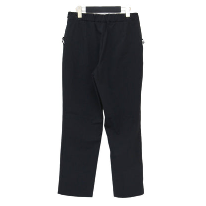 25秋冬 サイドフリル ストレッチ パンツ / SIDE FRILL STRETCH PANTS テーパード ウエストゴム
