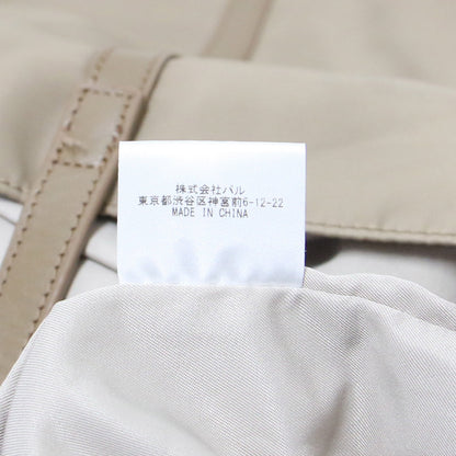 23春夏 2WAY ナイロン トート バッグ / ショルダー 肩掛け コンビ レザー