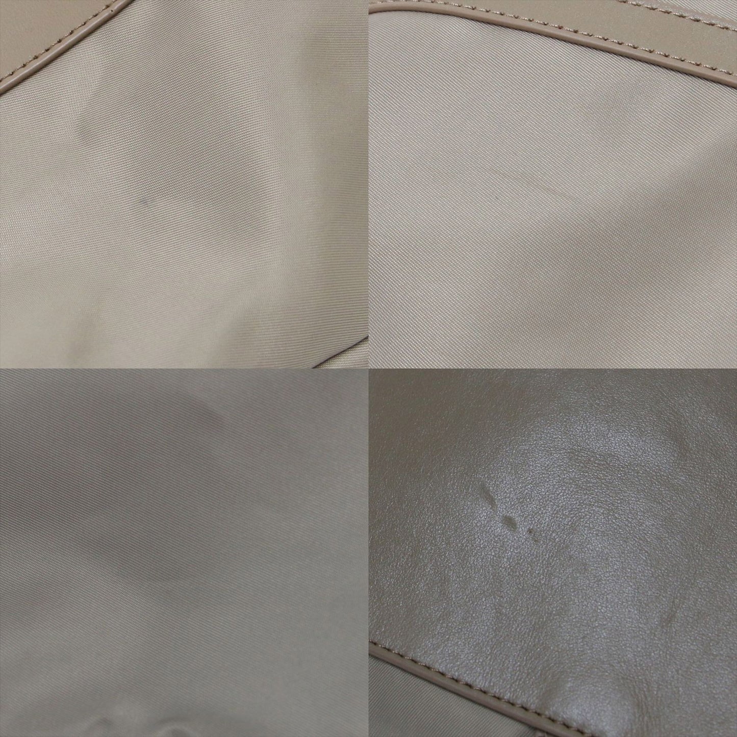 23春夏 2WAY ナイロン トート バッグ / ショルダー 肩掛け コンビ レザー