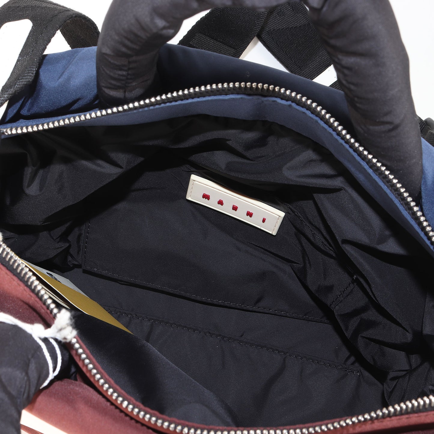 パフ トートバッグ / PUFF ハンドバッグ ショルダー 2WAY 肩掛け 斜め掛け 配色