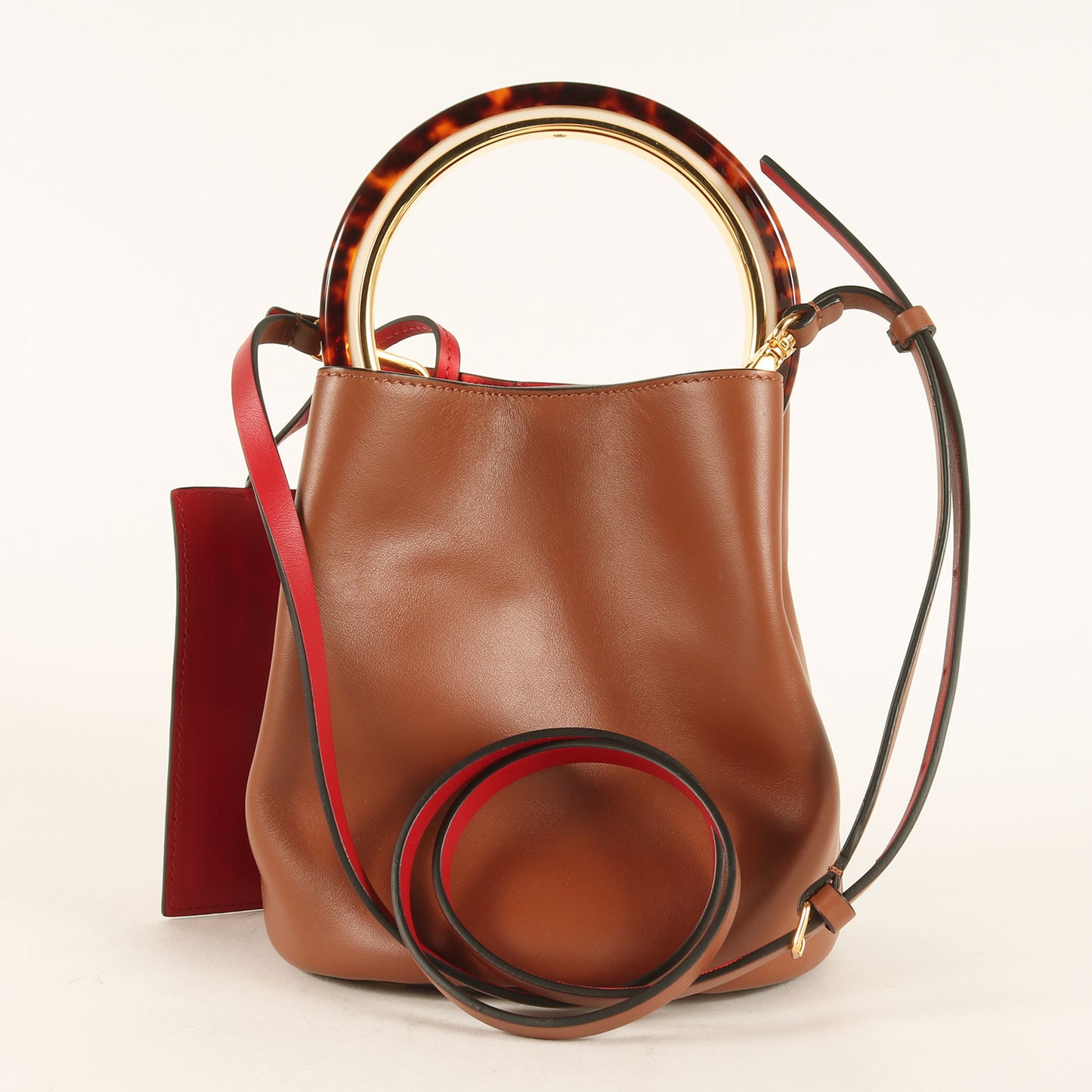 パニエ バッグ / PANNIER ハンドバッグ ショルダー 2WAY 樹脂 メタル ハンドル レザー