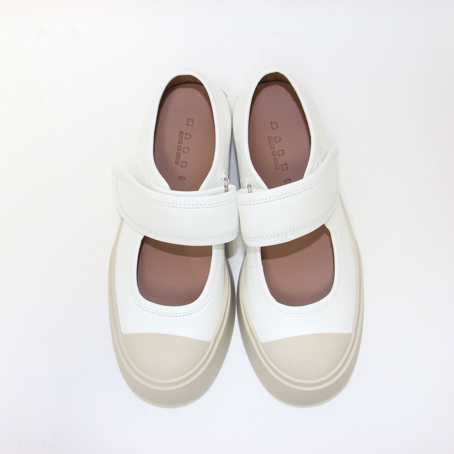 ナッパレザー パブロ メリージェーンスニーカー / PABLO 厚底 ストラップ フラット ロゴ