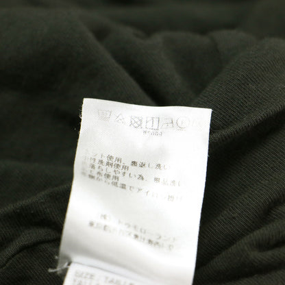 ストレッチジャージー クルーネック ドレス / ワンピース ミディ丈 クルーネック 半袖 コットン