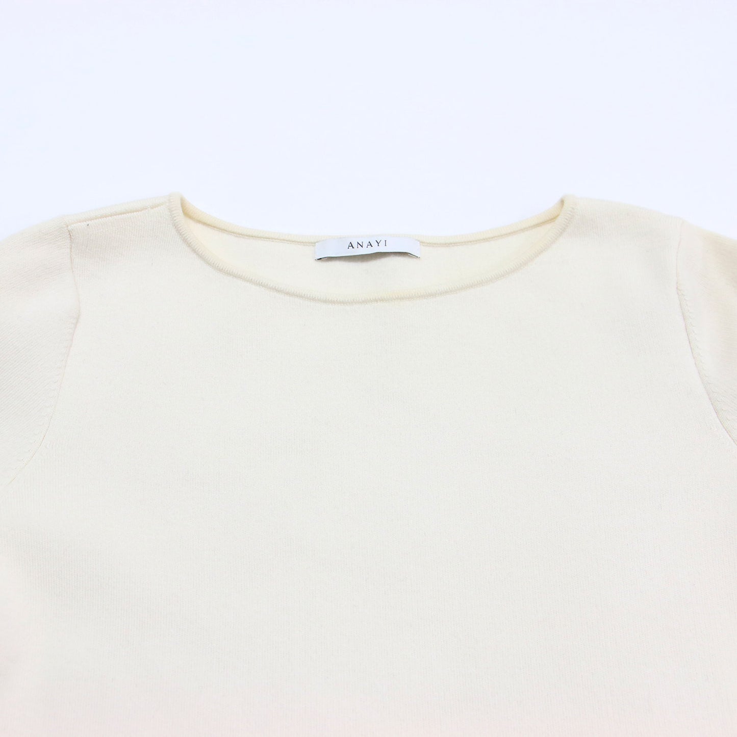 22秋冬 プリーツ コンビ ニット ワンピース / ロング丈 長袖 ボートネック シフォン ウール
