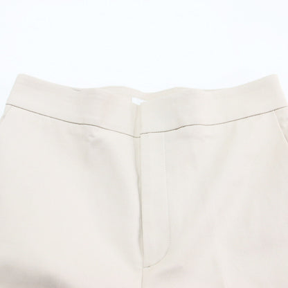 22春夏 ストレッチ コットン テーパード パンツ / スラックス センタープレス スリット