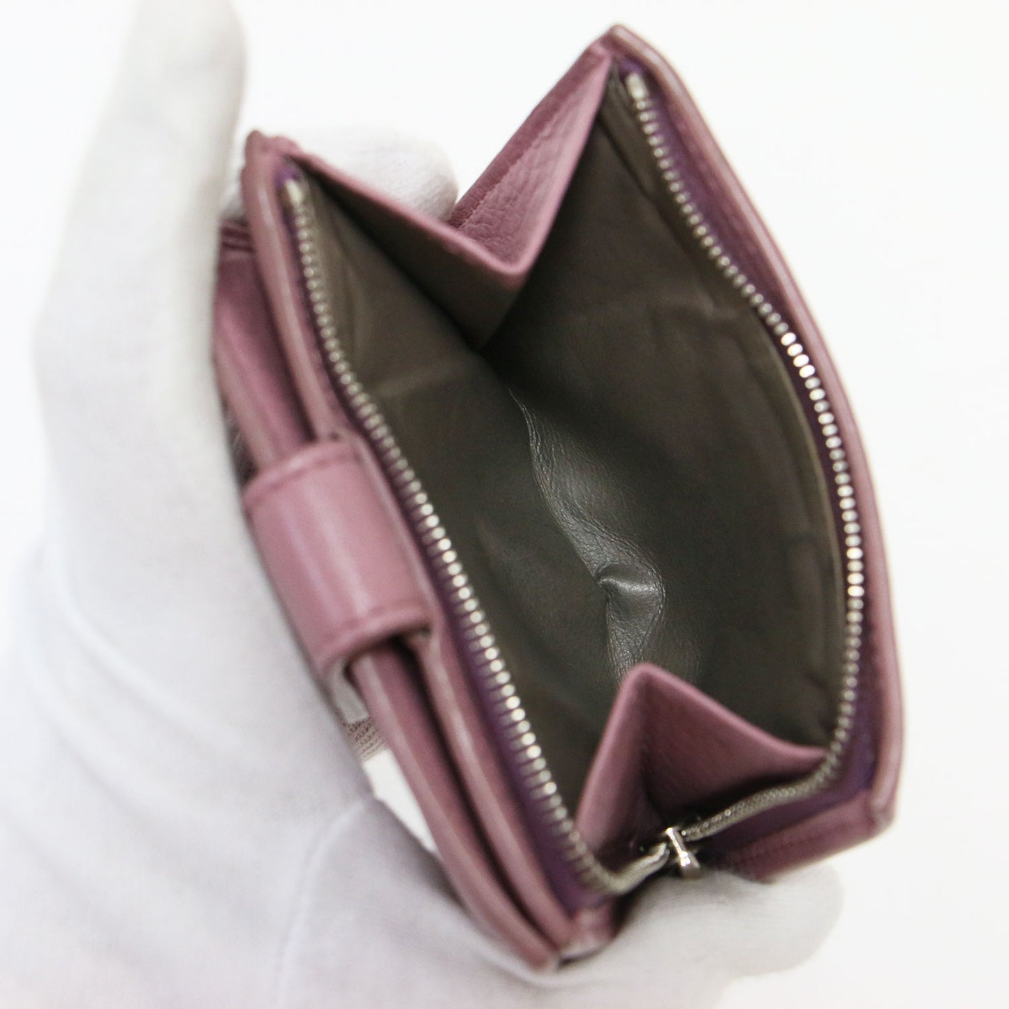 ピウメノ 二つ折り 財布 / コンパクト ウォレット レザー