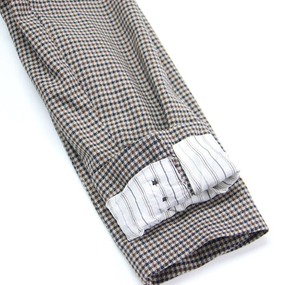 23秋冬 チェック柄 テーラードジャケット クロップドパンツ スーツ / セットアップ ブレザー スラックス テーパード
