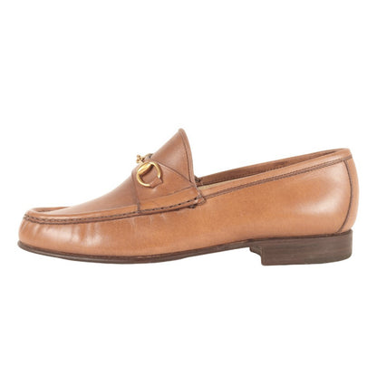 ホースビット ローファー / スリッポン フラット レザー ヴィンテージ