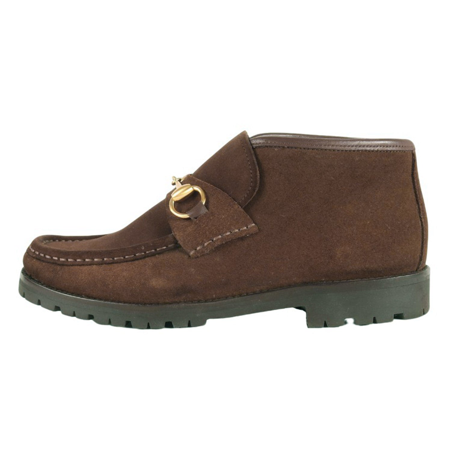 ホースビット アンクルブーツ / ローファー ハイカット スエード