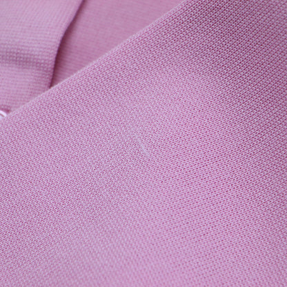 24春夏 コットンブレンド ミラノリブ カーディガン / ニット 長袖 ショート丈 クルーネック ドロップショルダー コンパクト