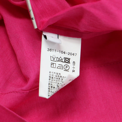 24春夏 ボリュームスリーブ チュニック ブラウス / プルオーバー 長袖 ギャザー リボン ステッチ