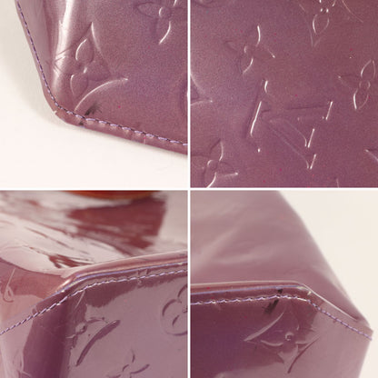 モノグラム ヴェルニ リード MM トートバッグ / ハンドバッグ 総柄 エナメル レザー