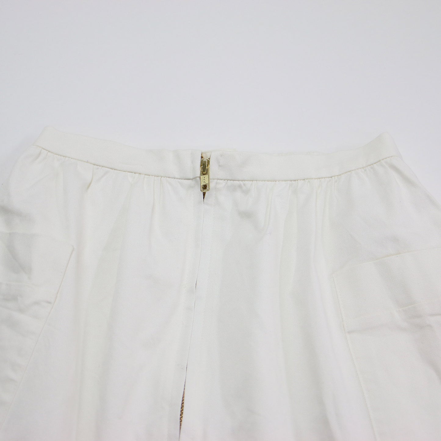 サファリ キルティング マーメイド スカート / ロングスカート 刺繍