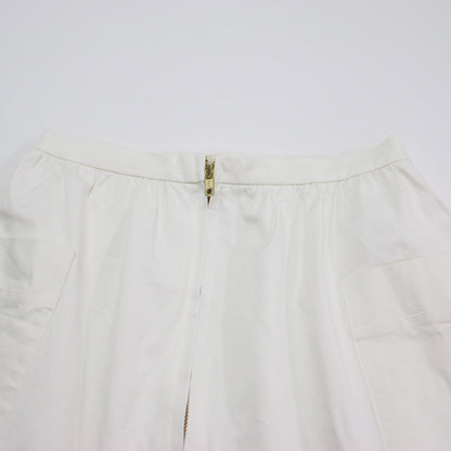 サファリ キルティング マーメイド スカート / ロングスカート 刺繍