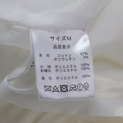 サファリ キルティング マーメイド スカート / ロングスカート 刺繍