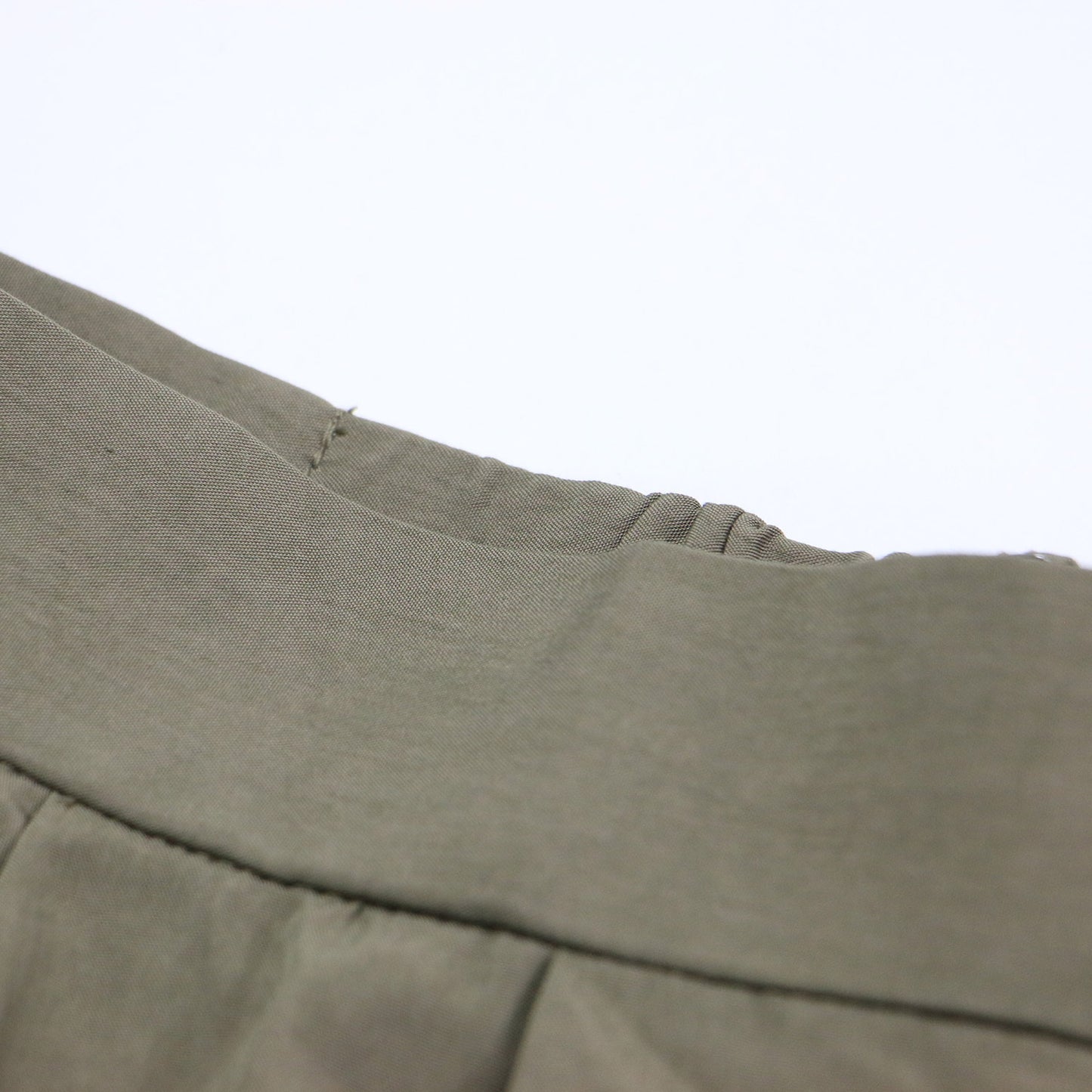 24春夏 タック フレアスカート / ロング丈 ギャザー プリーツ Aライン