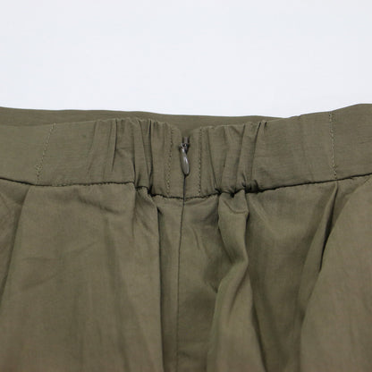 24春夏 タック フレアスカート / ロング丈 ギャザー プリーツ Aライン