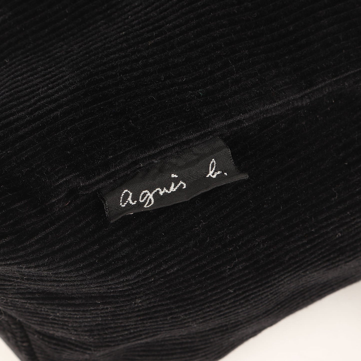 コーデュロイ ショルダーバッグ / クロスボディ 肩掛け メタルボタン ブランドロゴ