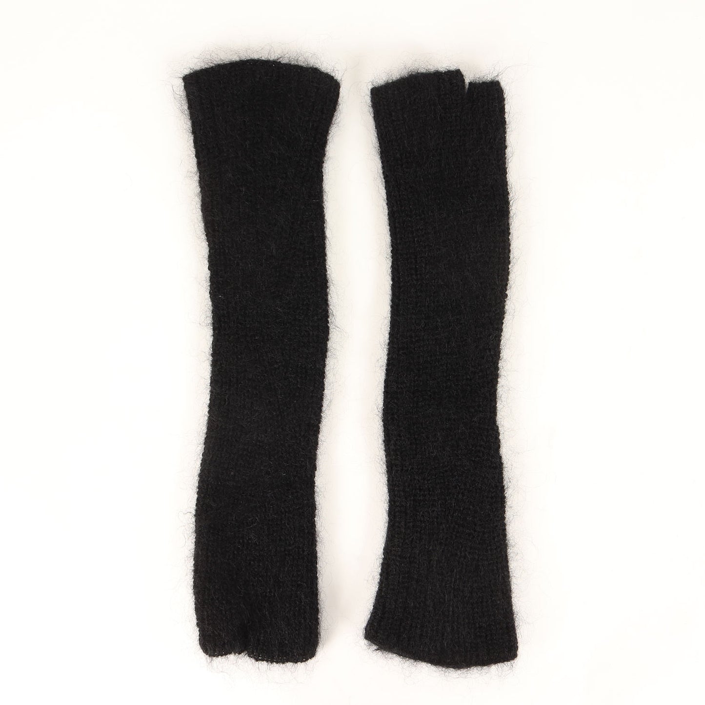 モヘヤ ニット アームウォーマー / MOHAIR KNIT ARM WARMER アームカバー ウール