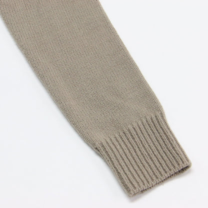 ファー ケーブルニット / FUR BRAID CABLE KNIT プルオーバー 長袖 ハイネック ウール