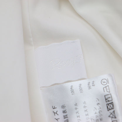 22秋冬 ノーカラー バルーン シャツブラウス / docking balloon shirt tunic チュニック 長袖 フレア タック ギャザー