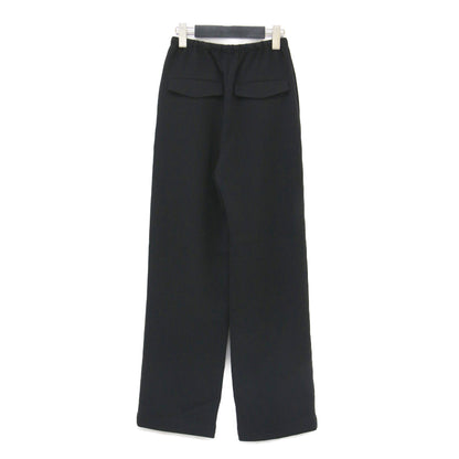 25春夏 クレープ プリーツ カジュアル パンツ / Admiral Crepe PLT Casual PNT ストレートシルエット ウエストゴム フラップポケット