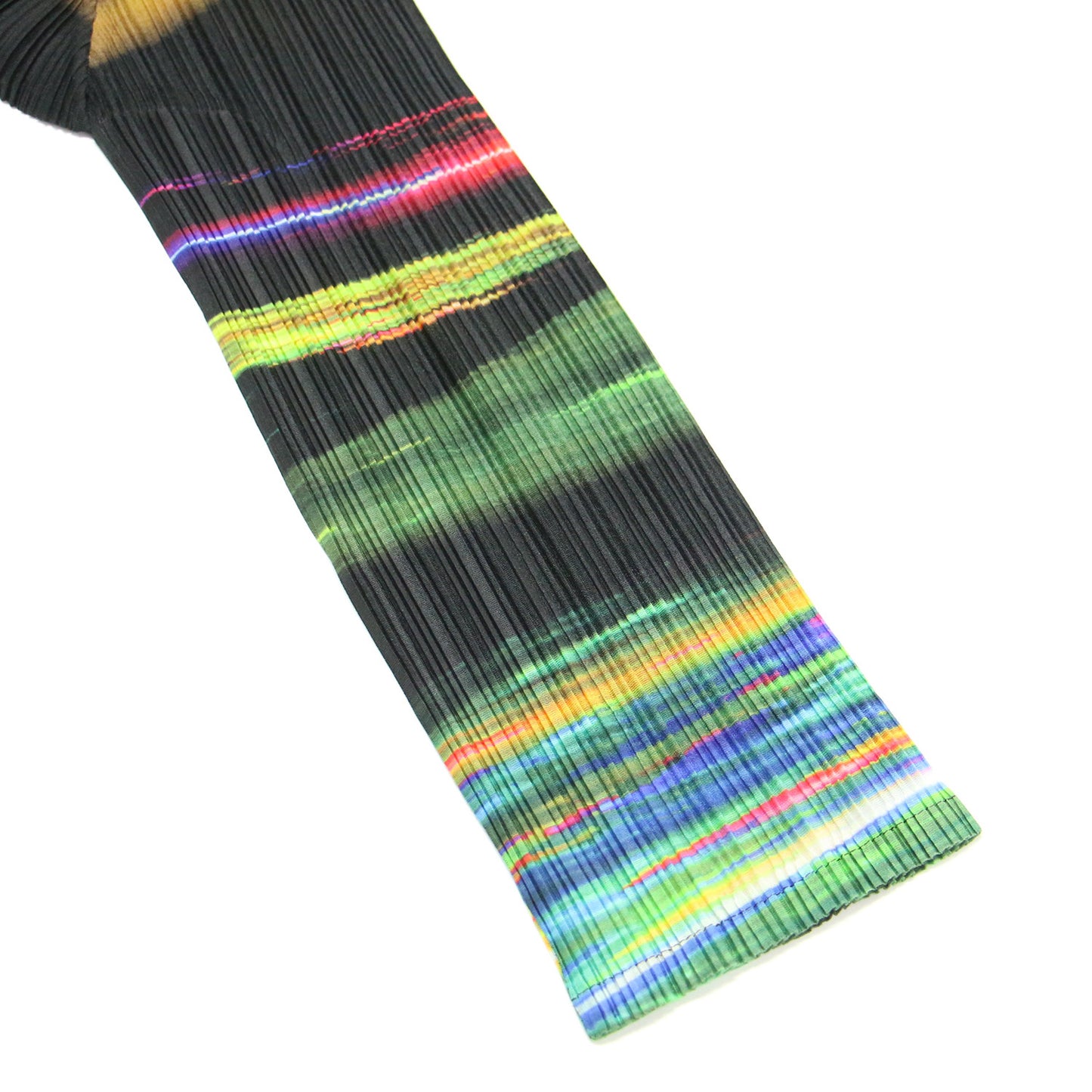 24秋冬 スペース柄 リブ カットソー / SPECTRUM RIB プルオーバー 長袖 ハイネック コンパクト 総柄