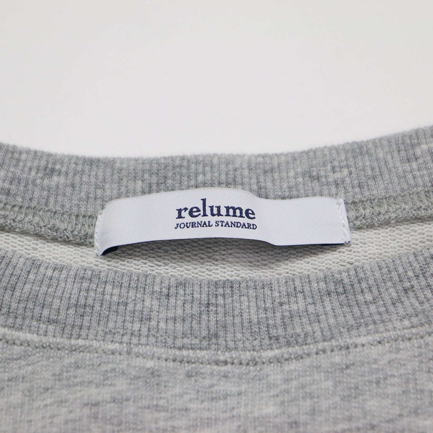 24秋冬 バイオミニ裏毛 ルーズ プルオーバー / スウェット Tシャツ ワイドスリーブ クルーネック カットオフ
