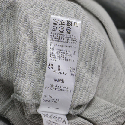 24秋冬 バイオミニ裏毛 ルーズ プルオーバー / スウェット Tシャツ ワイドスリーブ クルーネック カットオフ