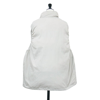 24秋冬 ボリューム スタンドカラー パデット ベスト / ECO CLOUD PADDED 中綿 バルーンシルエット