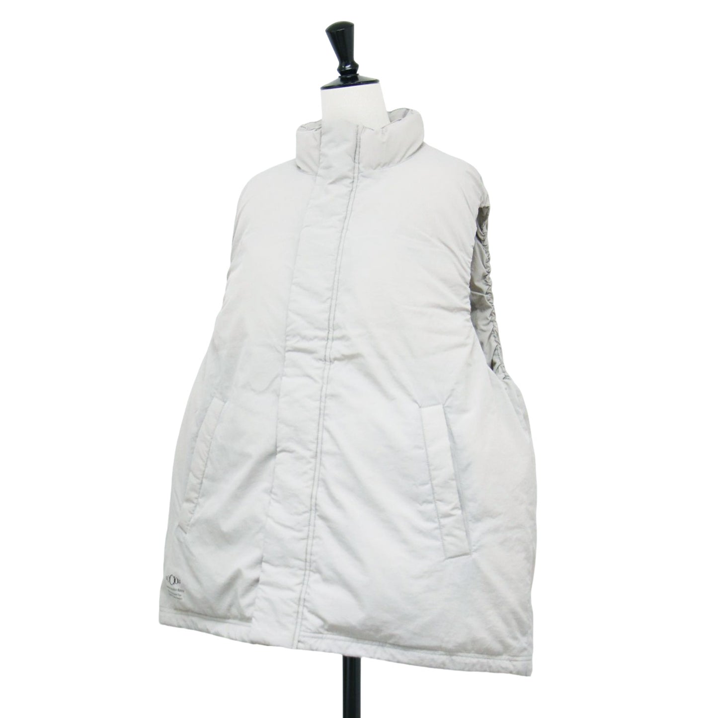24秋冬 ボリューム スタンドカラー パデット ベスト / ECO CLOUD PADDED 中綿 バルーンシルエット