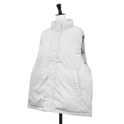 24秋冬 ボリューム スタンドカラー パデット ベスト / ECO CLOUD PADDED 中綿 バルーンシルエット