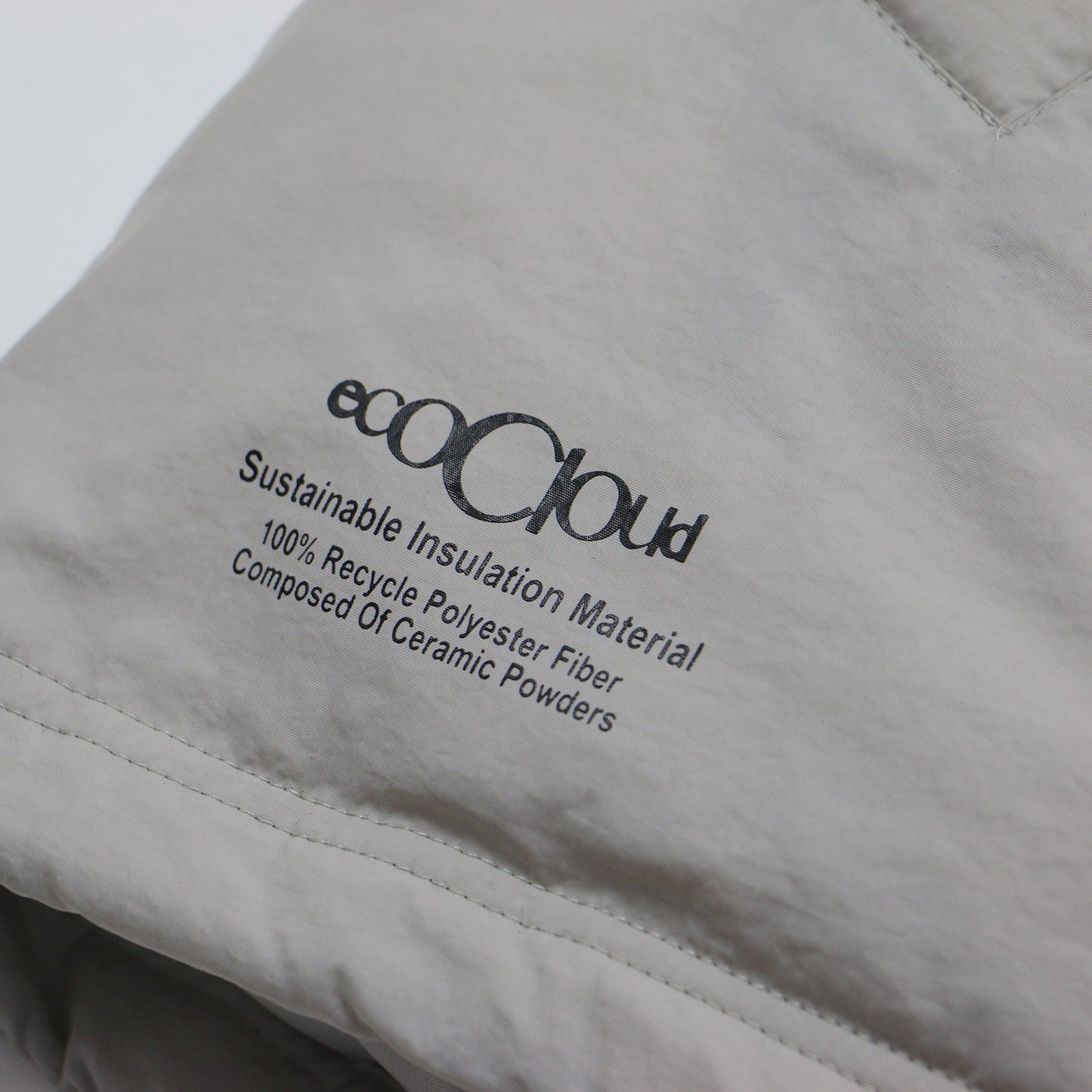 24秋冬 ボリューム スタンドカラー パデット ベスト / ECO CLOUD PADDED 中綿 バルーンシルエット