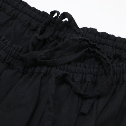 22秋冬 アンティークライクレーススカート / Antique like lace ティアードAライン フレア ウエストゴム コットン ウォッシャブル