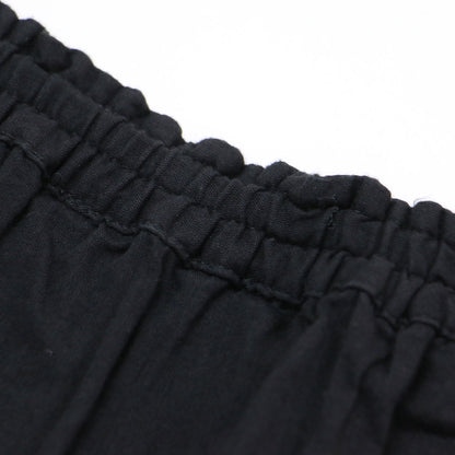 22秋冬 アンティークライクレーススカート / Antique like lace ティアードAライン フレア ウエストゴム コットン ウォッシャブル