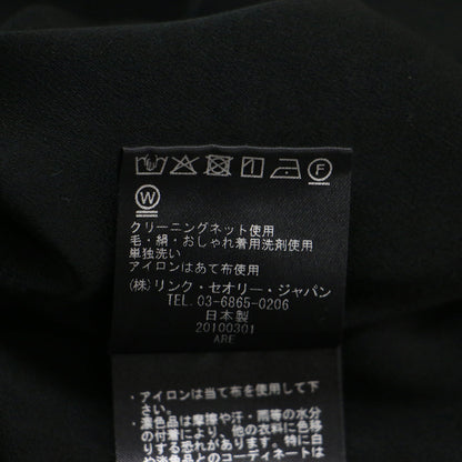 24春夏 スキッパーネック ブラウス / POWDER CREPE EASY POP OVER クレープ素材 フレンチスリーブ プルオーバー