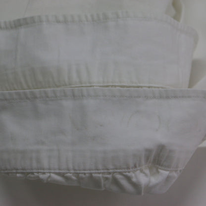 ハーフボタンシャツ / プルオーバー 七分袖 ワイド コットン 厚手