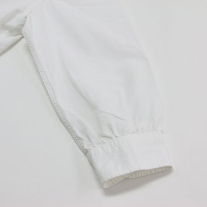 ハーフボタンシャツ / プルオーバー 七分袖 ワイド コットン 厚手
