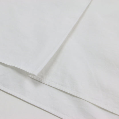 ハーフボタンシャツ / プルオーバー 七分袖 ワイド コットン 厚手