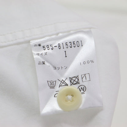 ハーフボタンシャツ / プルオーバー 七分袖 ワイド コットン 厚手