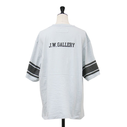 × Plage 別注 ロゴ プリント Tシャツ / カットソー 半袖 クルーネック ワイド コットン