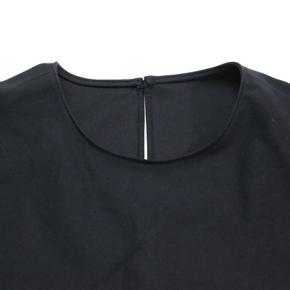 24春夏 ルミエールモールスキン ラッフルチュチュ / ブラウス 7分袖 ギャザー ペプラム コットン