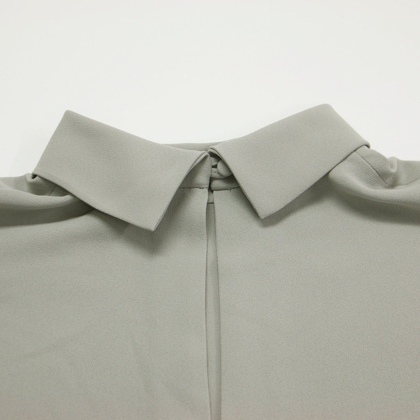 24秋冬 タートルネック ワイド ブラウス / BAILEE BLOUSE プルオーバー 7分袖 スリット 2WAY ドルマン